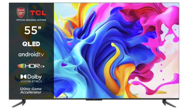 TCL 55 Inch 55C645K Smart 4K Ultra HD HDR QLED Android TV