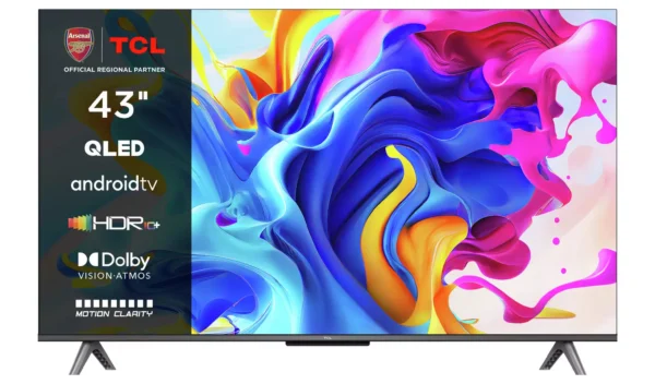 TCL 43 Inch 43C645K Smart 4K Ultra HD HDR QLED Android TV
