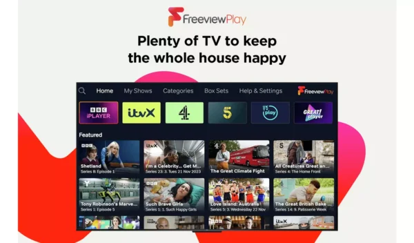 TCL 58 Inch 58V6BK Smart 4K UHD HDR LED Freeview TV - Image 12