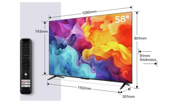 TCL 58 Inch 58V6BK Smart 4K UHD HDR LED Freeview TV - Image 14