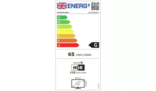 LG 48 Inch OLED48B46LA Smart 4K UHD HDR OLED Freeview TV - Image 15