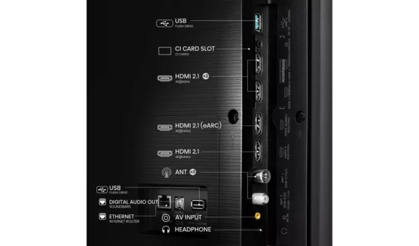 Hisense 55 In 55U7NQTUK Smart 4K UHD HDR Mini LED Freely TV - Image 16