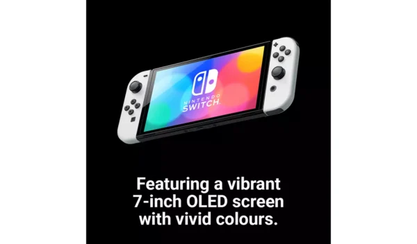 Nintendo Switch OLED Console - White - Image 2