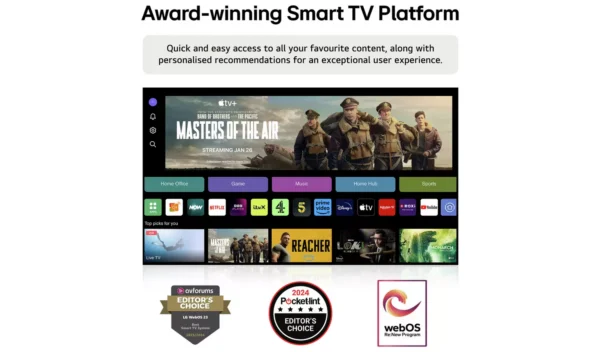 LG 60 Inch 60UQ81006LB Smart 4K UHD HDR LED Freeview TV - Image 4