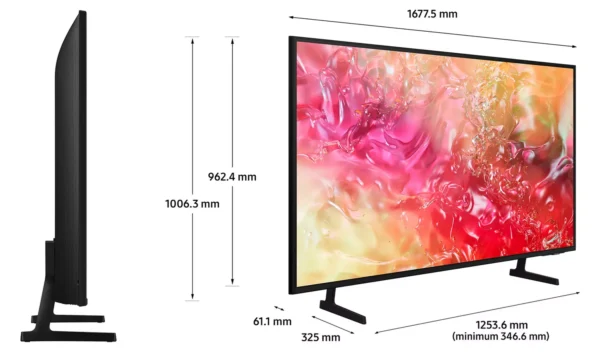 Samsung 75 Inch UE75DU7100KXXU Smart 4K UHD HDR LED TV - Image 10