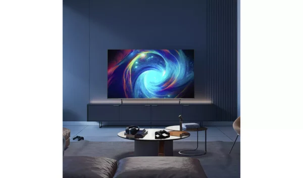 Hisense 55Inch 55E7KQTUK PRO Smart 4K HDR QLED Freeview TV - Image 2