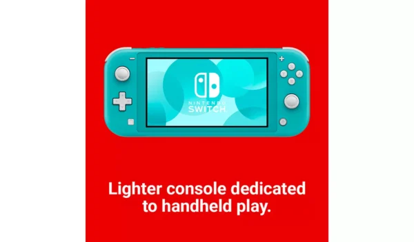 Nintendo Switch Lite Handheld Console - Turquoise - Image 3
