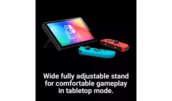 Nintendo Switch OLED Console - Neon Blue & Neon Red - Image 4