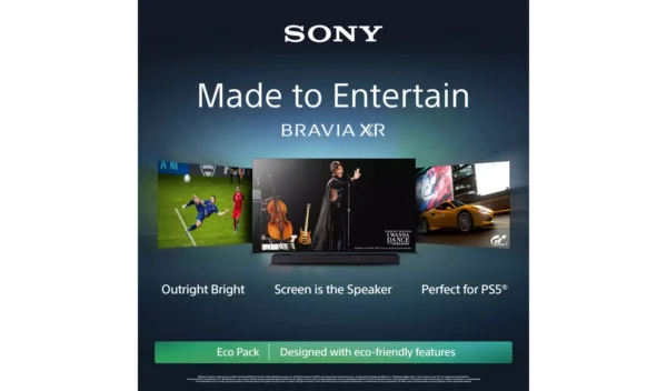 Sony 55 Inch XR55A80LU Smart 4K UHD HDR OLED Freeview TV - Image 4