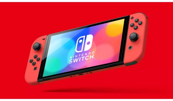 Nintendo Switch OLED Model Console - Mario Red Edition - Image 4