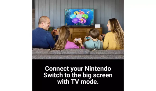 Nintendo Switch OLED Console - Neon Blue & Neon Red - Image 5