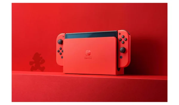 Nintendo Switch OLED Model Console - Mario Red Edition - Image 5