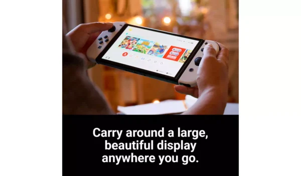 Nintendo Switch OLED Console - White - Image 6