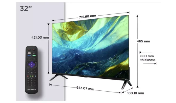TCL 32 Inch 32RS550K Smart FHD LED Roku TV - Image 10