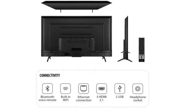 Toshiba 55 Inch 55UV2F53DB Smart 4K UHD HDR LCD Freely TV - Image 7