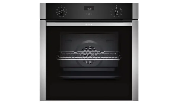 Neff B3ACE4HN0B Slide&Hide Single Electric Oven - Black