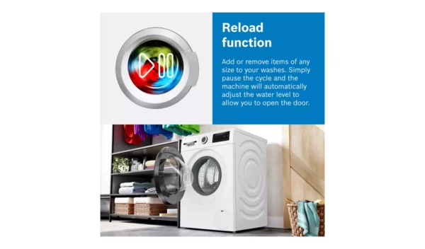Bosch WAN28259GB 9KG 1400 Spin Washing Machine - White - Image 7