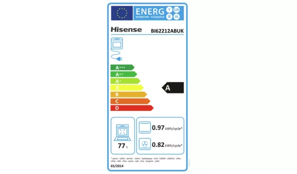 Hisense BI62212ABUK Built In Single Electric Oven - Black - Image 11