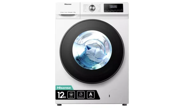Hisense WFQA1214EVJM 12KG 1400 Spin Washing Machine - White - Image 2