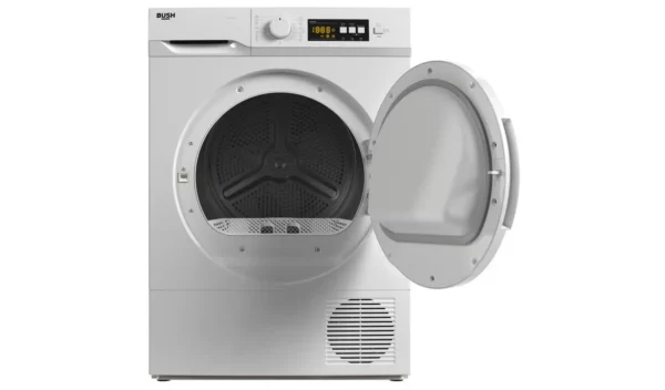 Bush TDT18HP 8KG Heat Pump Tumble Dryer - White - Image 2