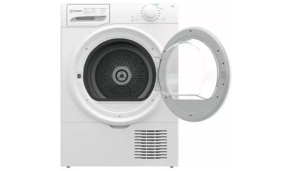 Indesit I2D71WUK 7KG Condenser Tumble Dryer - White - Image 2