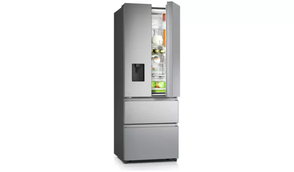 Hisense RF632N4WIE American Fridge Freezer - Silver - Image 2