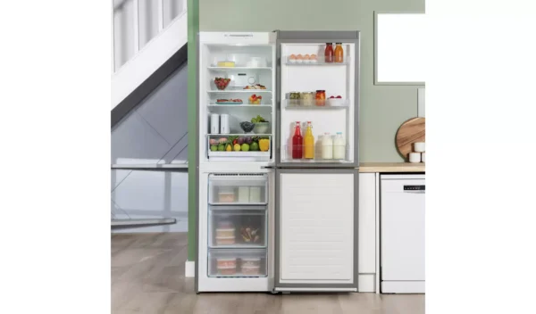Bosch KGN34NLEAG Fridge Freezer - Stainless Steel - Image 2