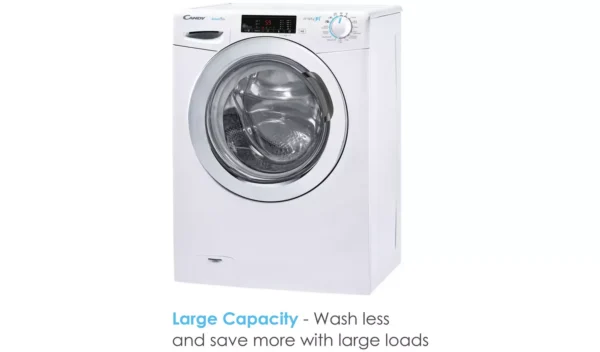 Candy CS 149TW4/1-80 9KG 1400 Spin Washing Machine - White - Image 4
