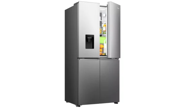 Hisense RQ5P470SMIE American Fridge Freezer - Stainless Steel - Image 2