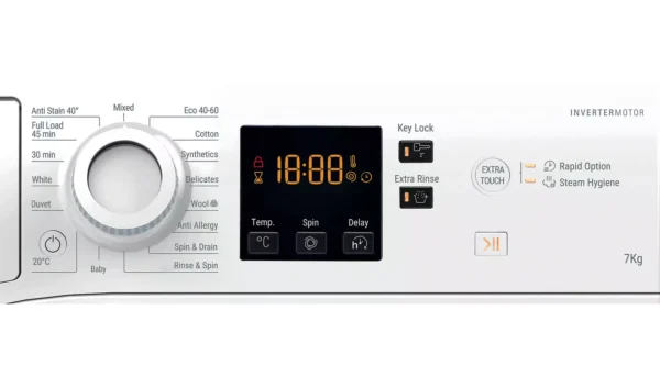 Hotpoint NSWM7469WUK 7KG 1400 Spin Washing Machine - White - Image 3
