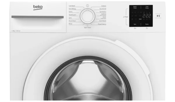 Beko BM1WT3821W 8kg 1200 Washing Machine – White - Image 3