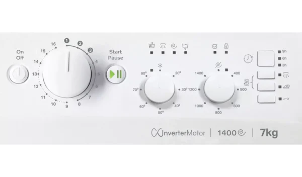 Indesit MTWC71485WUK 7KG 1400 Spin Washing Machine - White - Image 3