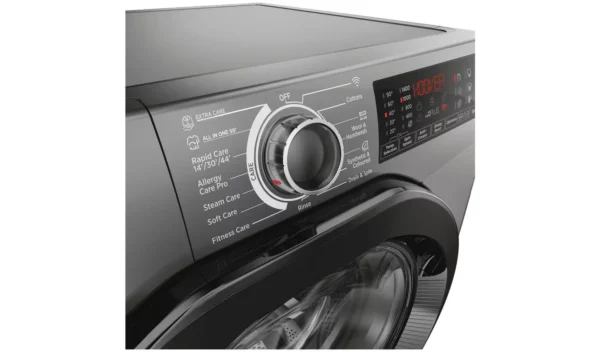 Hoover H3WPS496TAMBR680 9KG 1400 Washing Machine - Graphite - Image 3