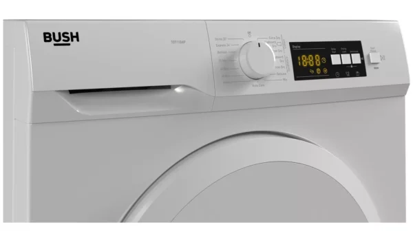 Bush TDT110HP 10KG Heat Pump Tumble Dryer - White - Image 5