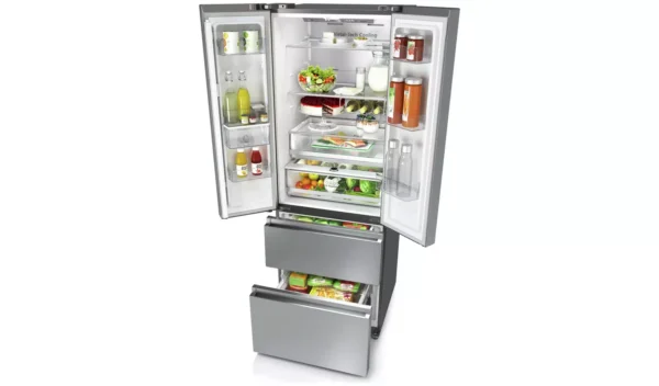 Hisense RF632N4WIE American Fridge Freezer - Silver - Image 3
