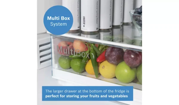 Bosch KGN34NLEAG Fridge Freezer - Stainless Steel - Image 3