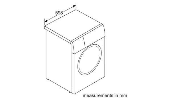Bosch WAN28259GB 9KG 1400 Spin Washing Machine - White - Image 9