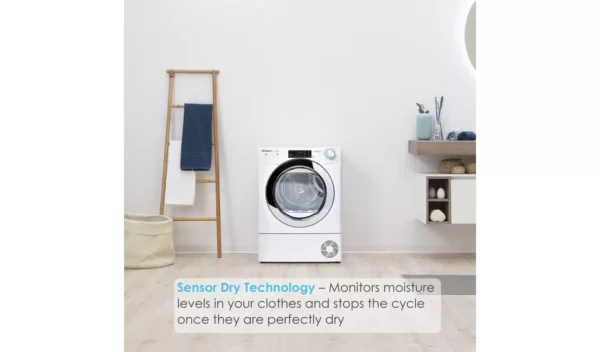 Candy CSOE C8DG-80 8KG Condenser Tumble Dryer - White - Image 4