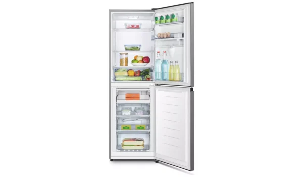 Fridgemaster MC55240DES Freestanding Fridge Freezer - Silver - Image 4