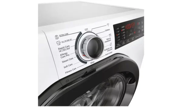 Hoover H3WPS496TAMB6 80 9KG 1400 Washing Machine - White - Image 4