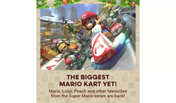 Nintendo Switch OLED Mario Kart 8 Bundle - White - Image 5