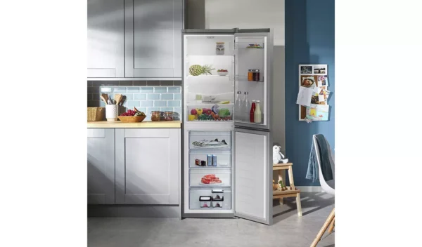 Beko CFG4582S Freestanding Fridge Freezer - Silver - Image 5