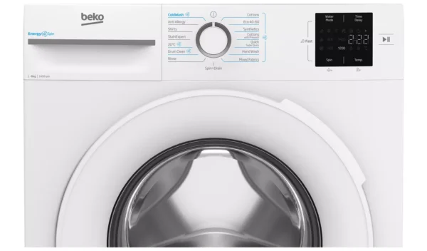 Beko EnergySpin BM3WT3841W 8kg 1400 Washing Machine – White - Image 6