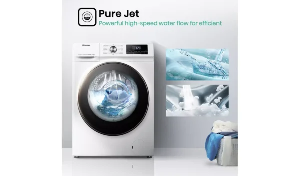 Hisense WFQA8014EVJM 8KG 1400 Spin Washing Machine - White - Image 6