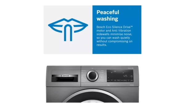 Bosch WGE03408GB 8KG 1400 Spin Washing Machine - White - Image 5